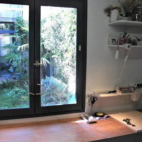 Espace de travail- Vue sur le jardin